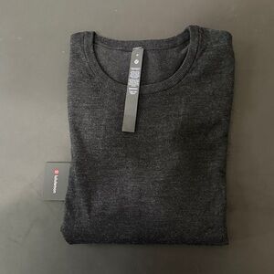 NWT LULULEMON Wool New Venture Crewneck Sweater Men's Sz M HBLK